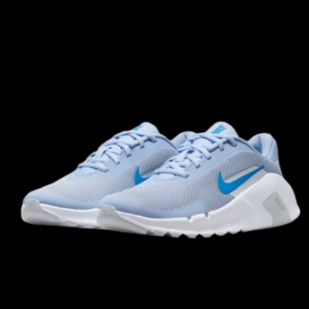 Nike Flex Train Womens Size 8 Hydrogen Blue White Light Photo Blue